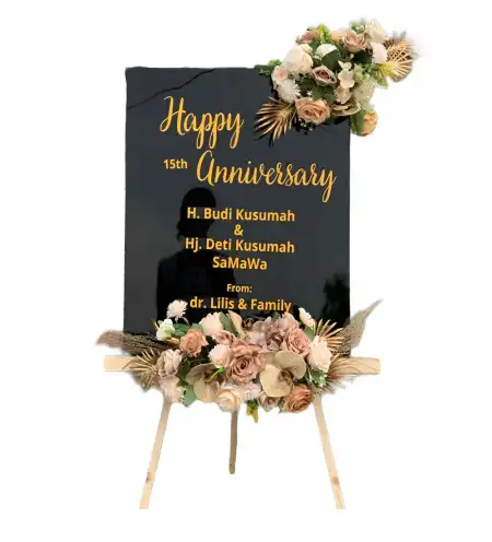 Papan Bunga Akrilik Curahpoh